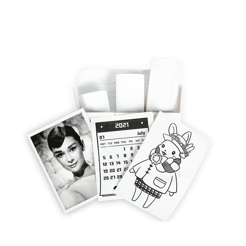 Norvo | Pixly Pocket Printer | Bærbar Mini Termisk Skriver | Trådløs Bluetooth Skriver | Blekkfri Fotoprinter for Smartphone