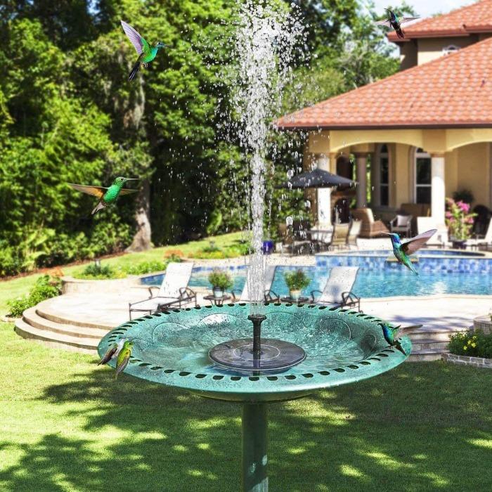 Norvo | Sophia AquaGlow Solfontene – Charming Garden Decoration Fountain