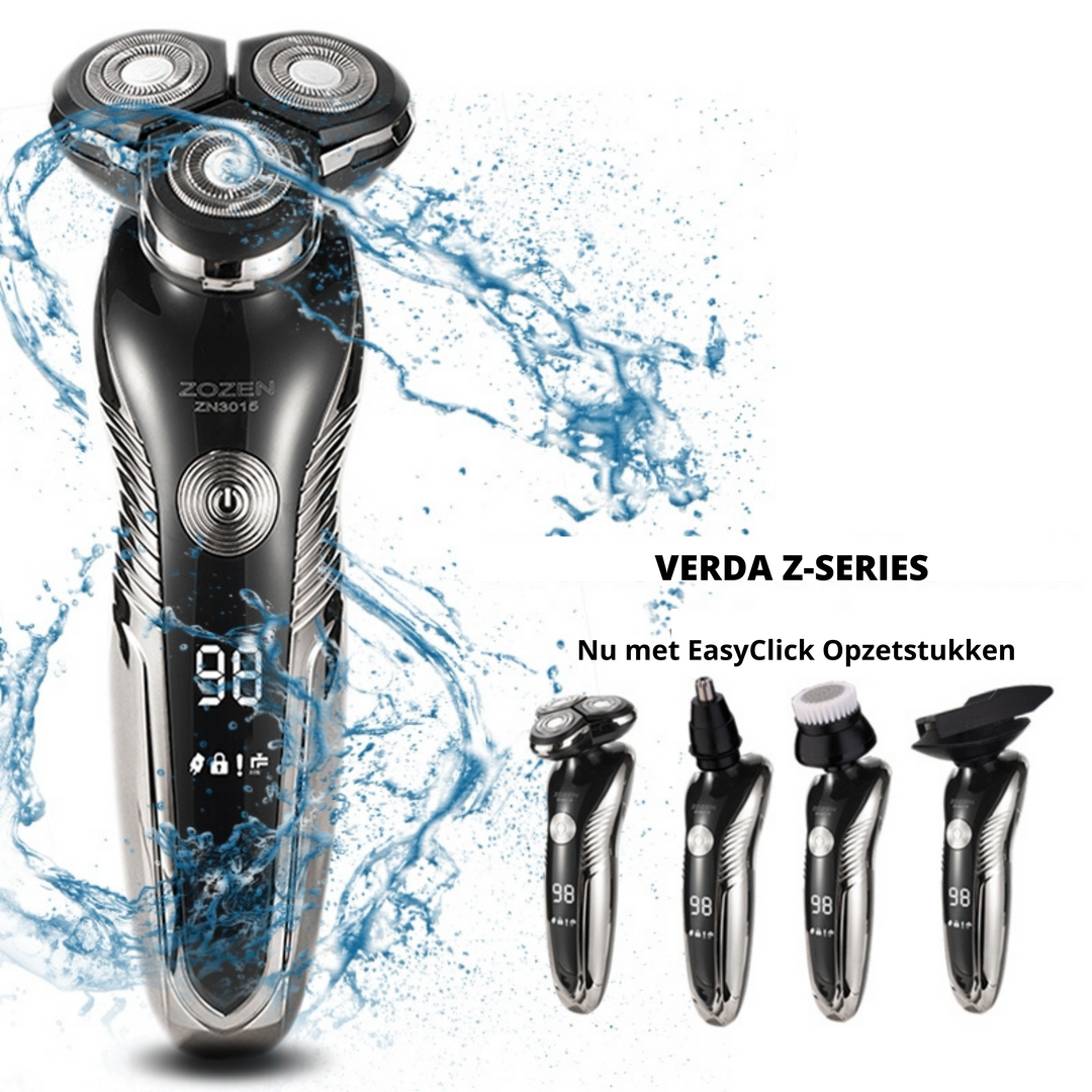 Serie Barbermaskin – Oppladbar Barbermaskin for Fuktig og Tørt Norvo