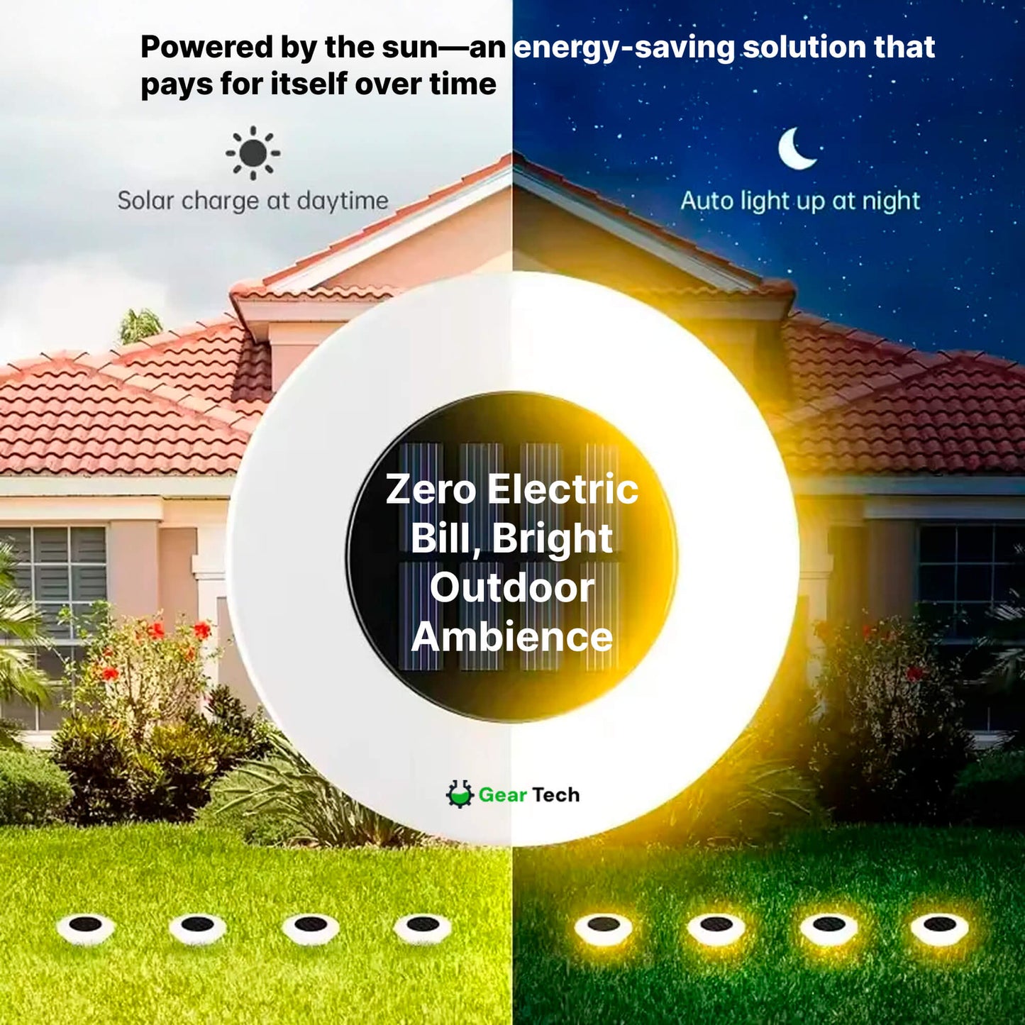 Norvo | Solcelledrevne hageLAMPER | Rustfrie, værbestandige og ideelle for utendørs bruk året rundt