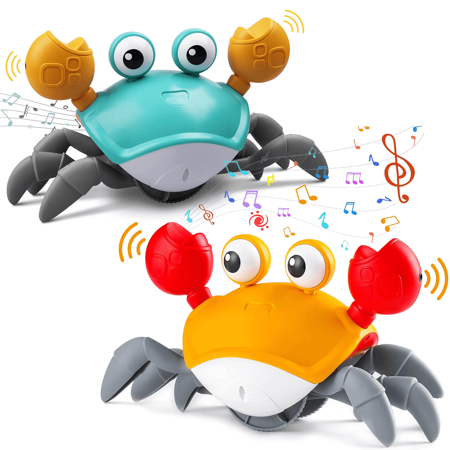 Norvo | Fargerik krabbe som motiverer barn til å bevege seg og utforske verden