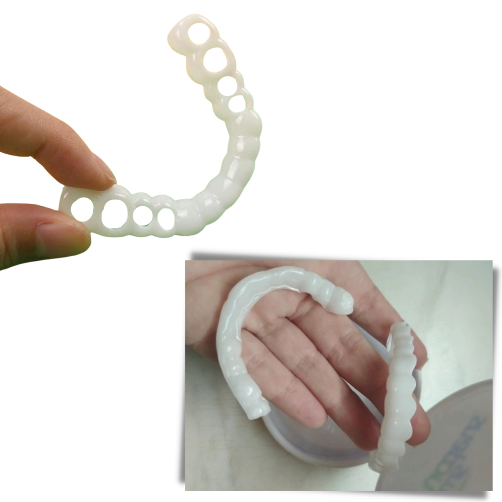 Perfekt smil tanndekning - komfortable finér