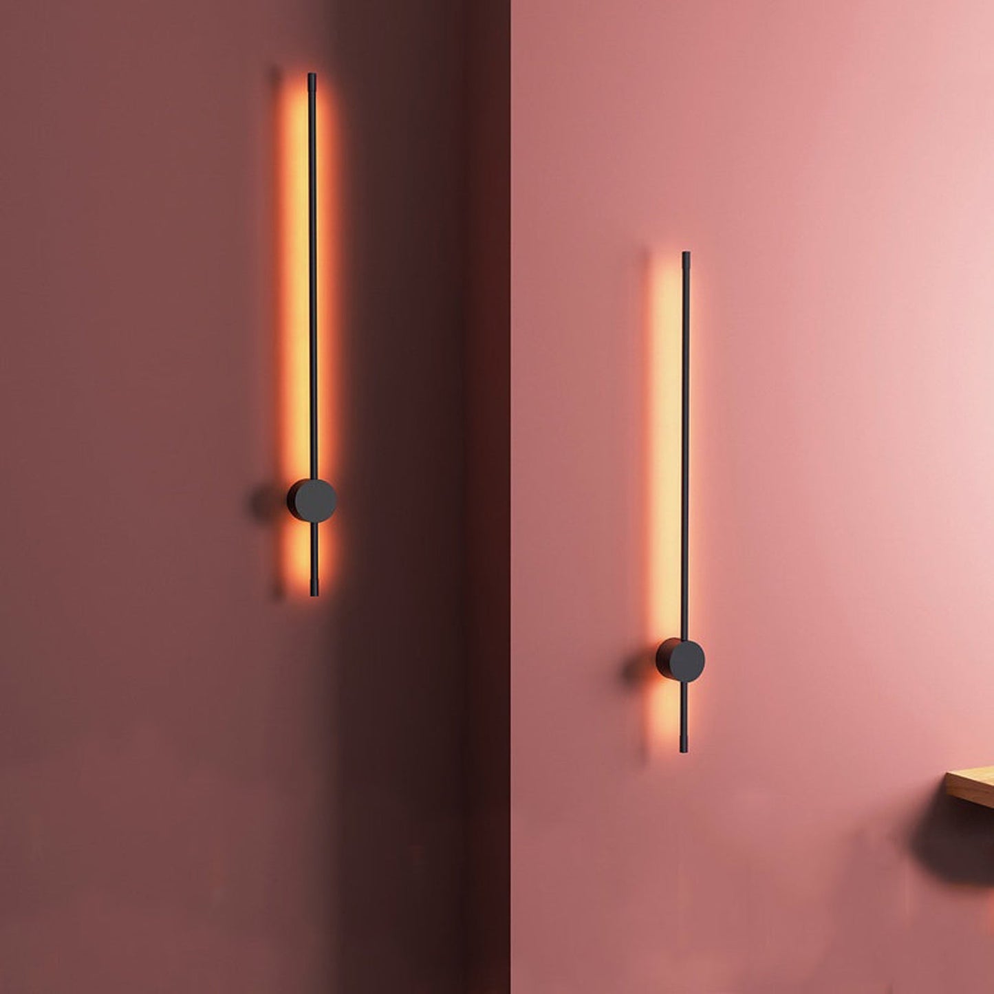 Norvo | Urban Moderne Minimalistisk LED Lineær Vegglampe