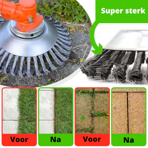 Norvo | Trimmer️ | Trimmer og Ugressbørste Laget av Ståltråd