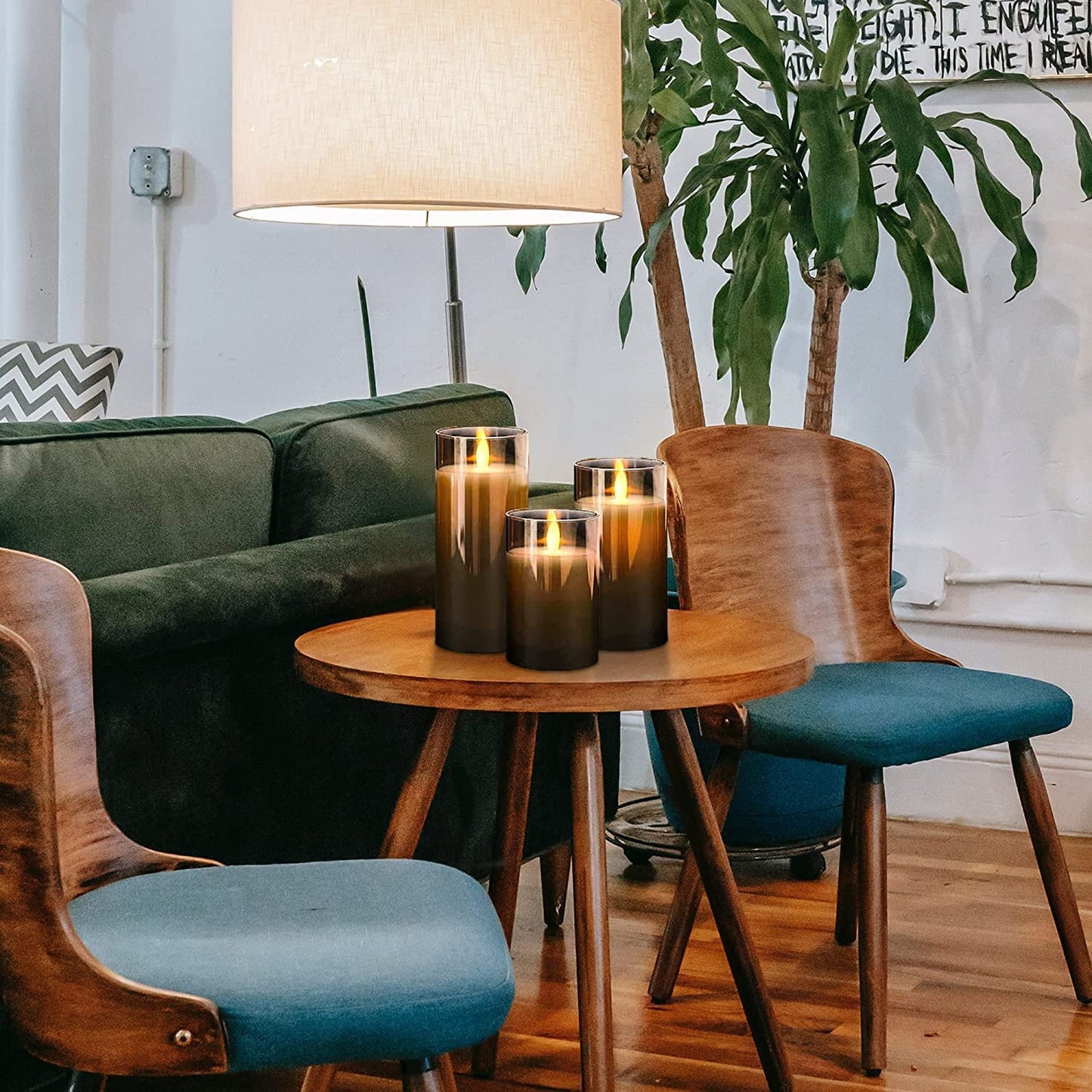 Norvo | AuraFlame - Flameless stearinlys sett