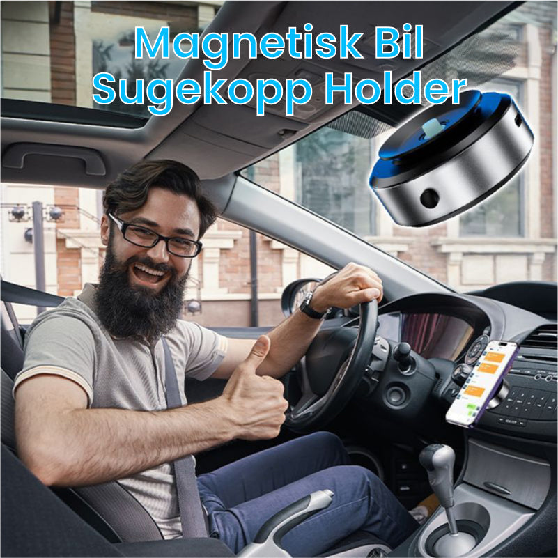 Norvo | Magnetisk Bil Sugekoppholder