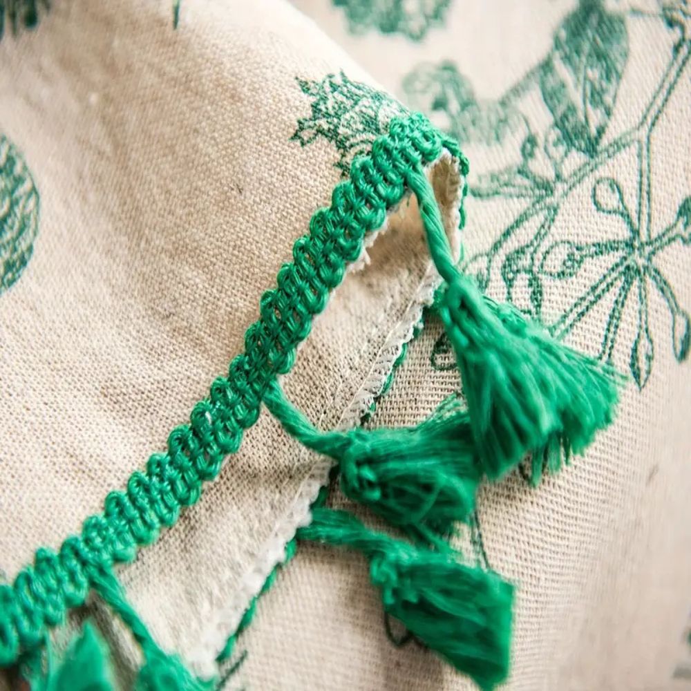 Norvo | Furu Kongle Trykk Rund Duk