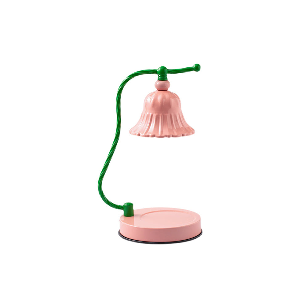 Norvo | BloomAura – Sjarmerende Rosa Glassbordlampe
