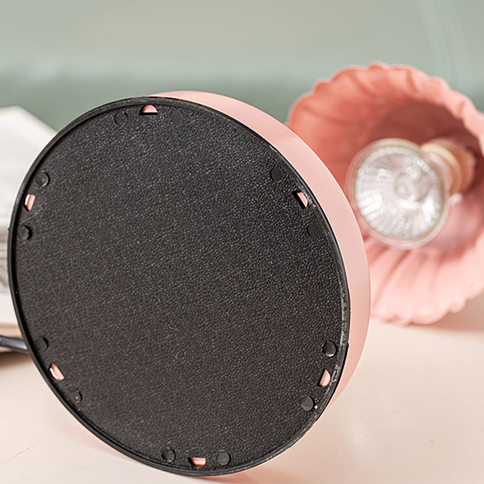 Norvo | BloomAura – Sjarmerende Rosa Glassbordlampe