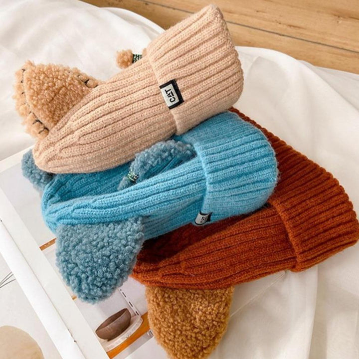 CozyCat Beanie - Trendy Vinterlue med Kattøre Norvo