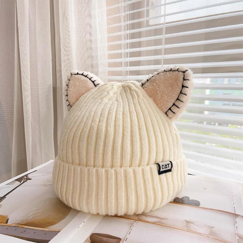 CozyCat Beanie - Trendy Vinterlue med Kattøre Norvo