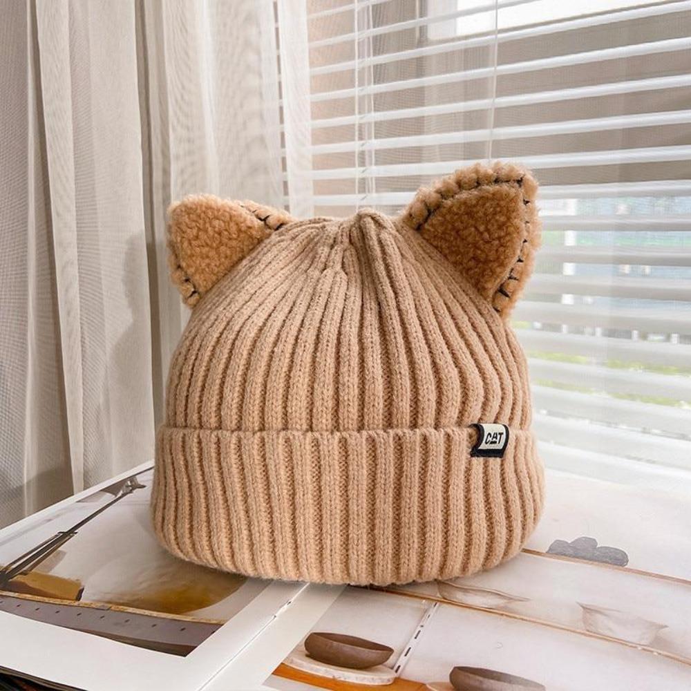 CozyCat Beanie - Trendy Vinterlue med Kattøre Norvo