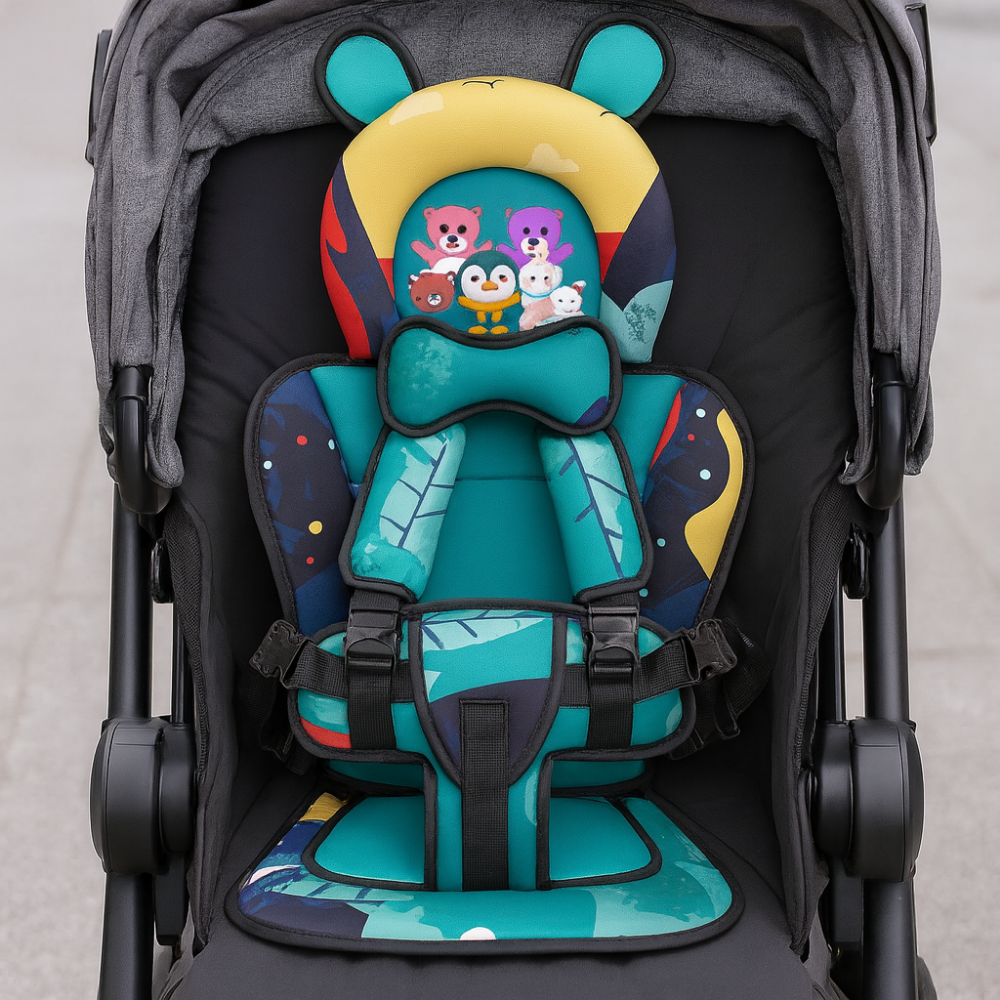 Norvo | Bærbar Baby Reise Sete Sikkerhetssele Lett Sammenleggbar Sikker Stol