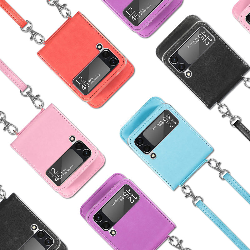 Norvo | Bærbar Mote Skinn Skulderveske RFID-blokkerende Lommeboketui