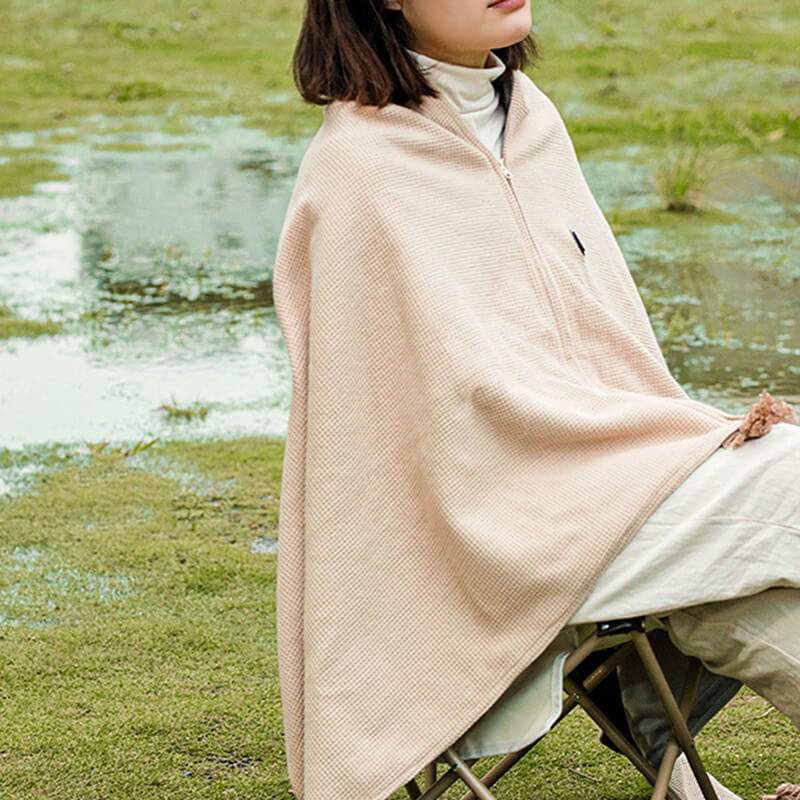 Norvo | CozyWarm USB Varmepledd – Bærbart Elektrisk Teppe med 3 Varmeinnstillinger & Myk Fleece Stoff