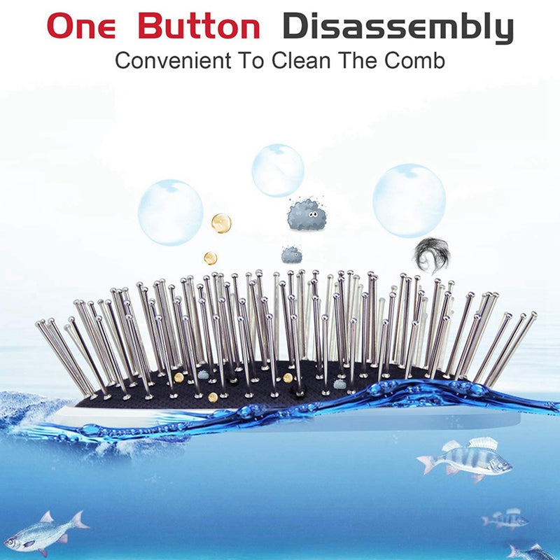 Norvo | Bærbar negativ ion hårbørste