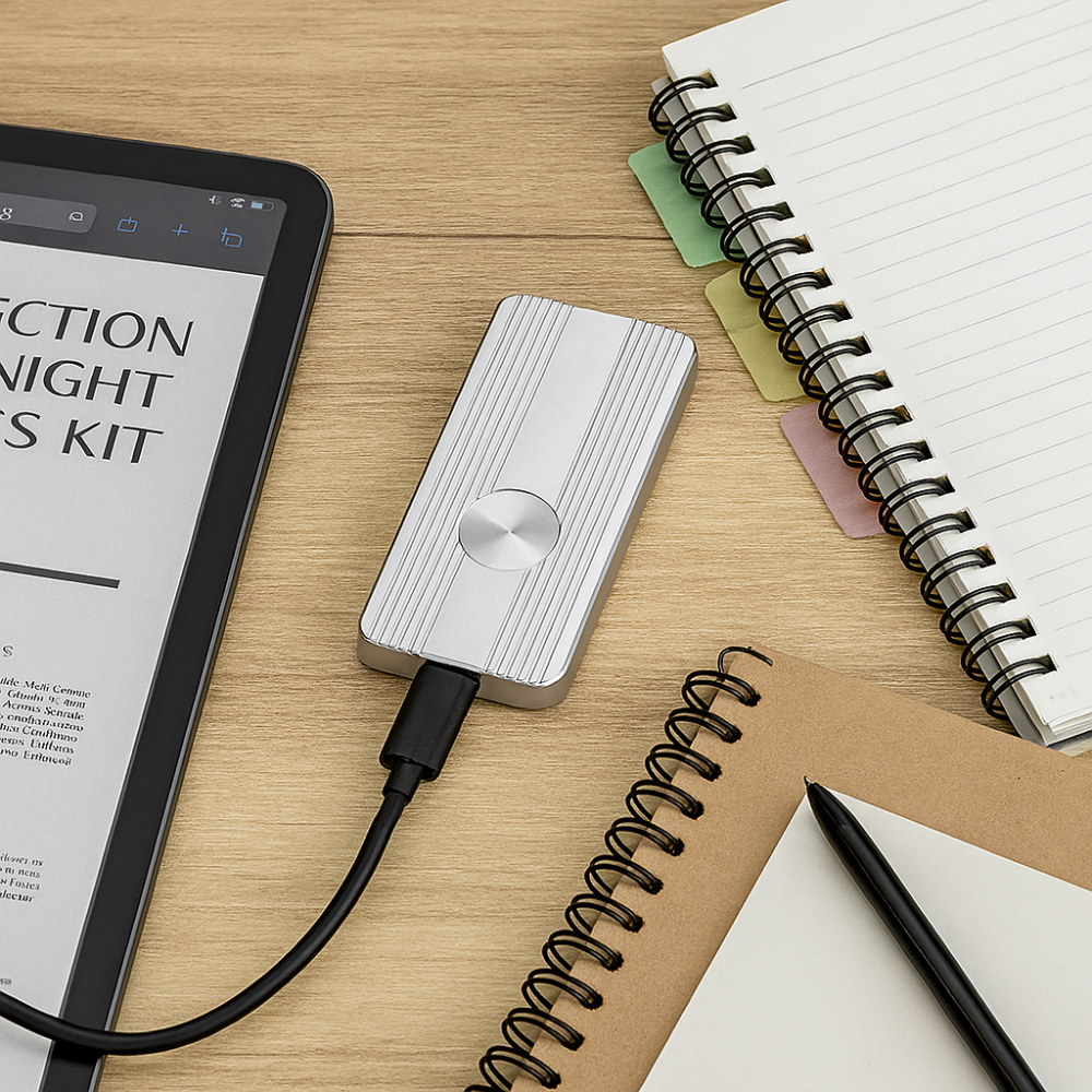 Norvo | Bærbar SSD Ekstern Harddisk Høyhastighets USB-C Solid State Lagring