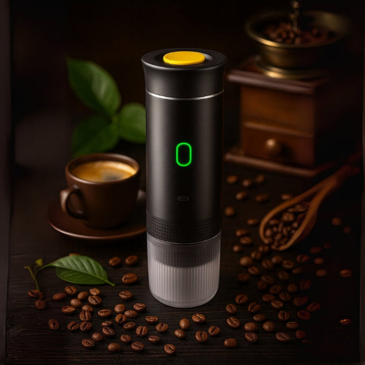 Norvo | Bærbar 3-i-1 kaffemaskin