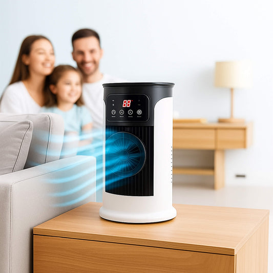 Norvo | Bærbar Klimaanlegg | Uten vindu, Energisparende og Ideell for Hjemmekontor og Hybelbruk