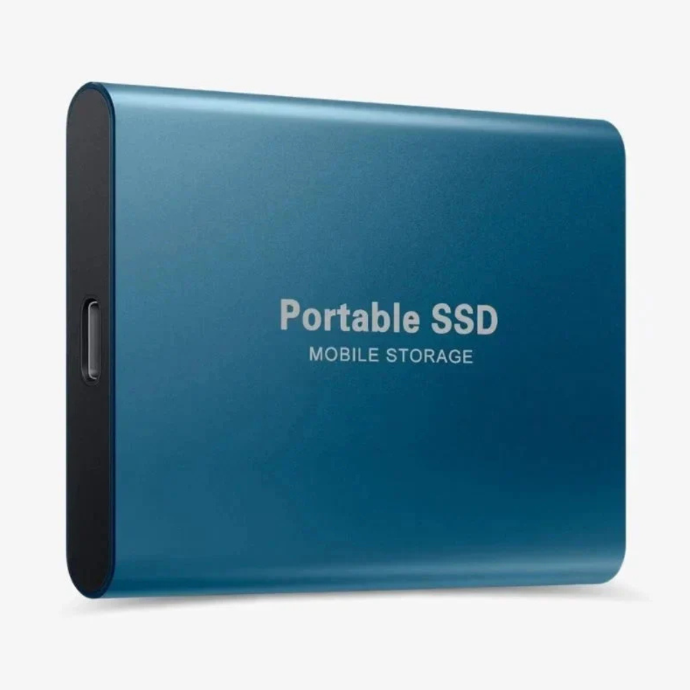 Norvo | Bærbar SSD USB C Ekstern Aluminium Støtsikker Solid State Drive