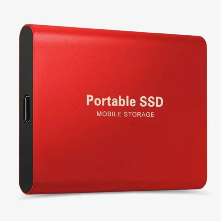 Norvo | Bærbar SSD USB C Ekstern Aluminium Støtsikker Solid State Drive