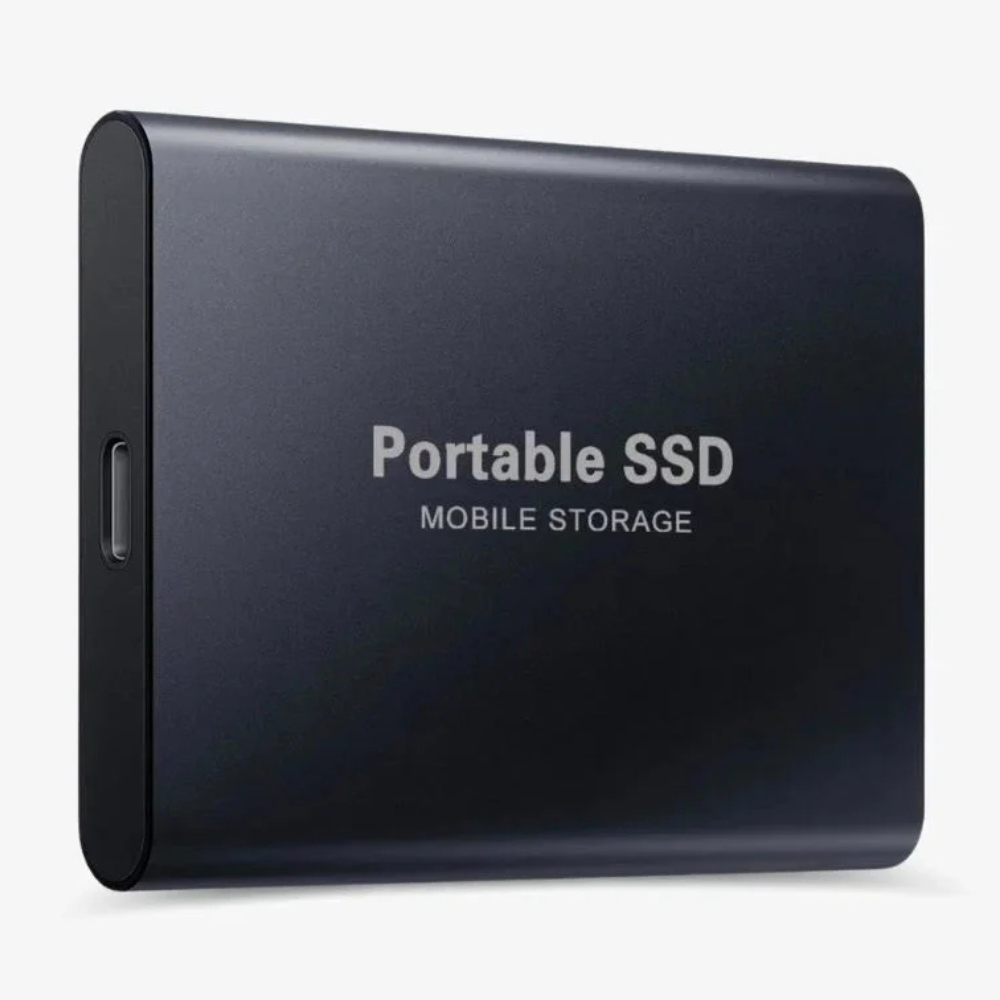 Norvo | Bærbar SSD USB C Ekstern Aluminium Støtsikker Solid State Drive