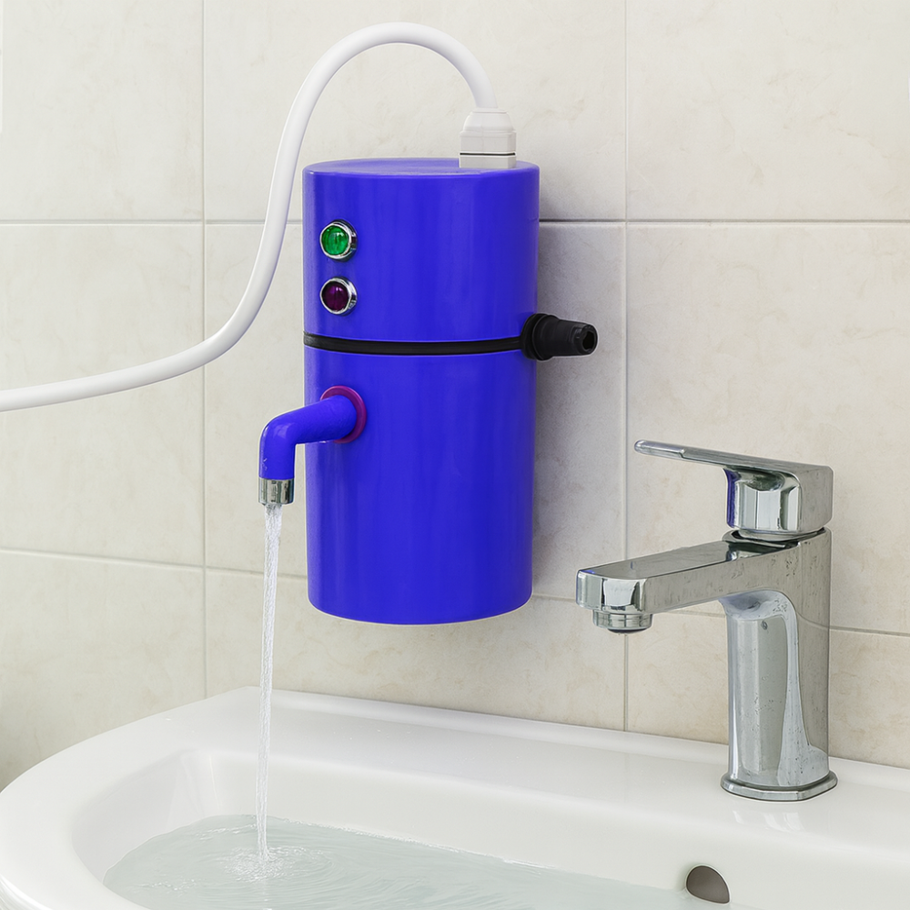 Norvo | Bærbar Vannvarmer Instant Elektrisk Bad Kjøkkenvask