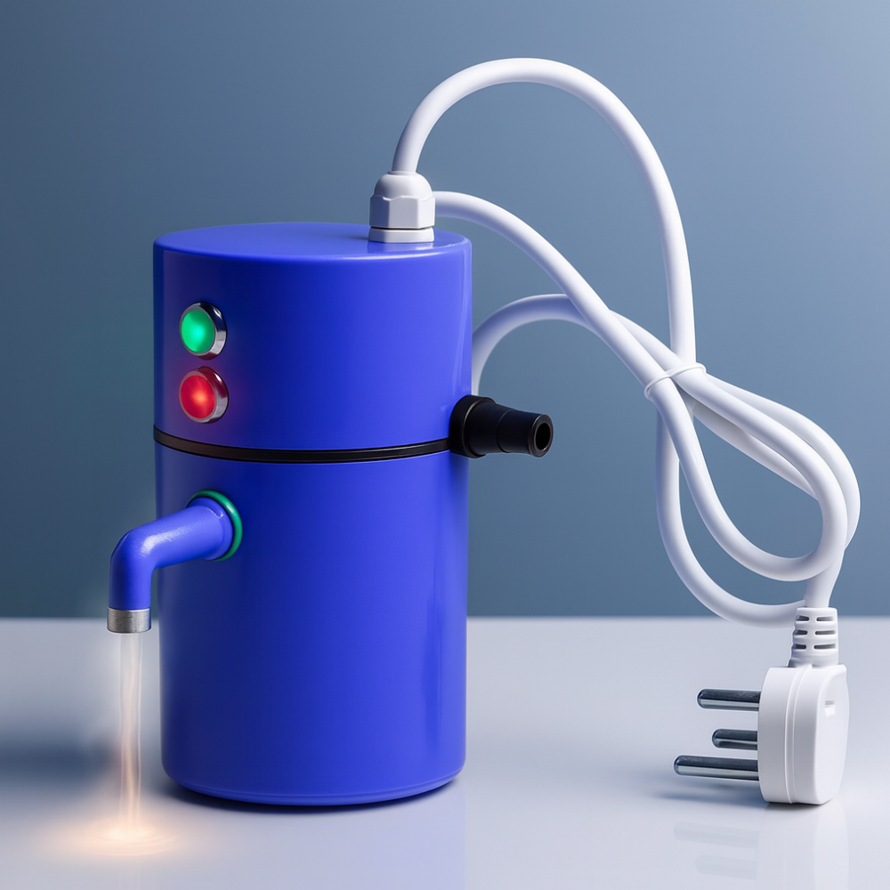 Norvo | Bærbar Vannvarmer Instant Elektrisk Bad Kjøkkenvask