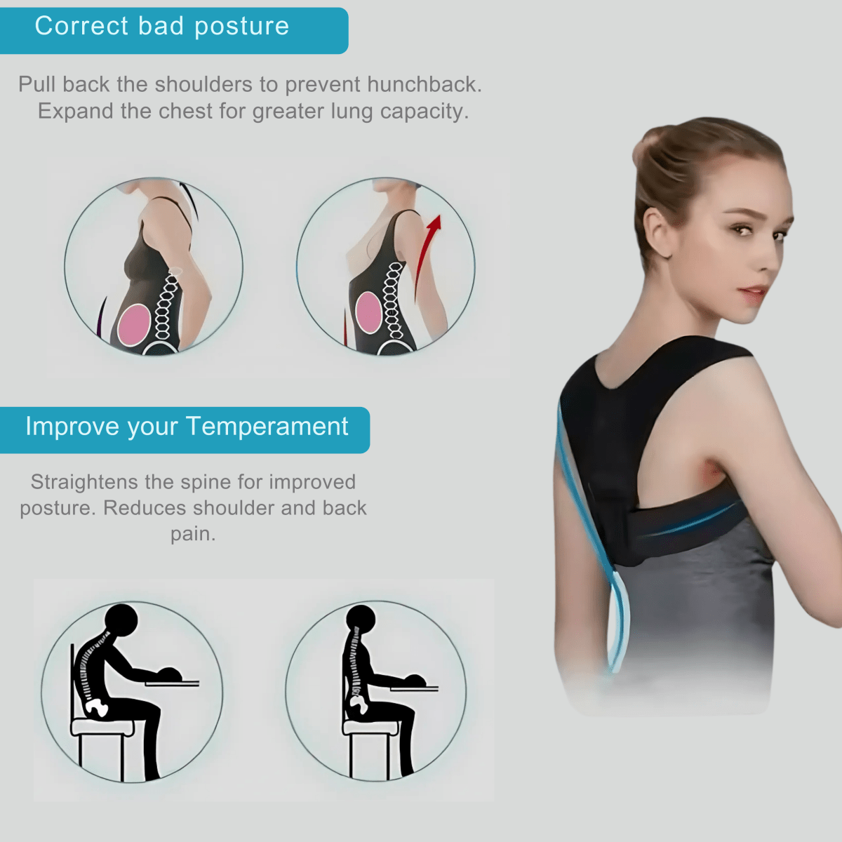 Norvo | Den ideelle holdningskorrigereren for mer komfort