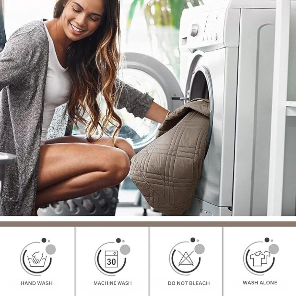 Norvo | Recliner Cover Quilted Waterproof Armchair Protector