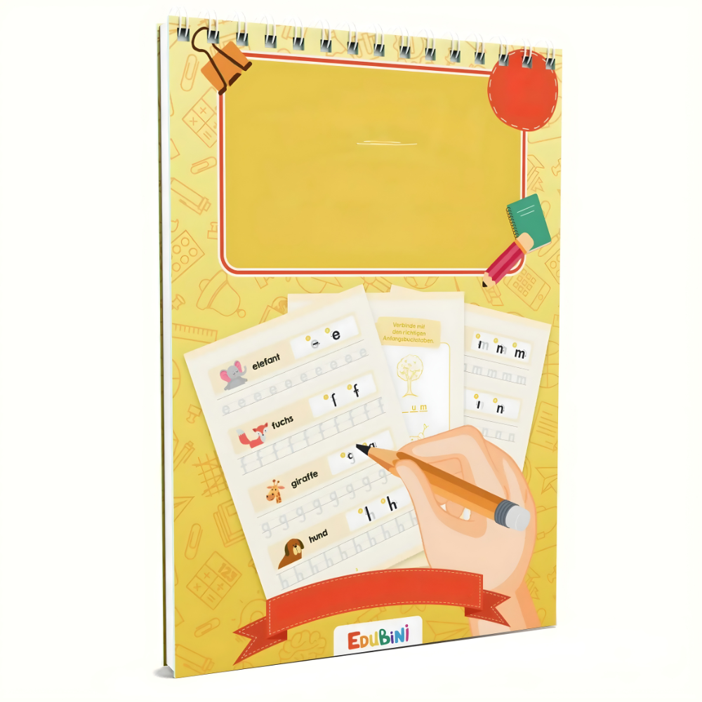 Norvo | Barnehage Arbeidsbok Gjenbrukbare Øvinghefter Lære Bokstaver Tall