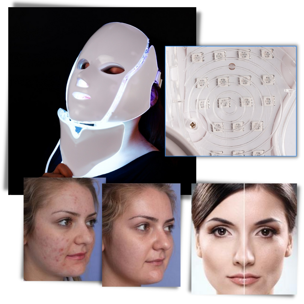 Profesjonell LED foton lysterapimaske