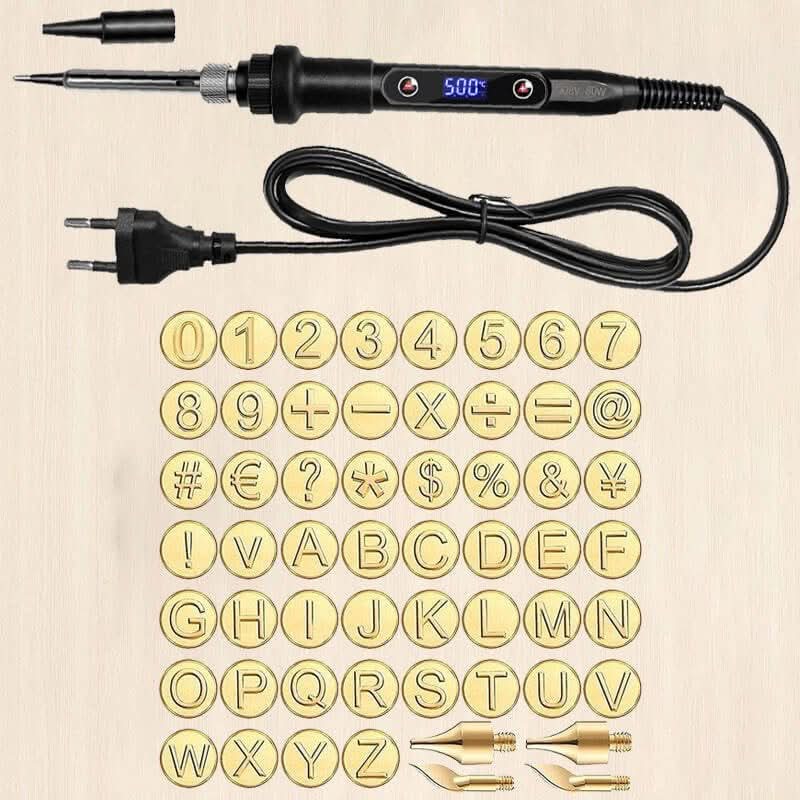 Norvo | stykke Brenning & Gravering Verktøy | Justerbar Temperatur | DIY Håndverkssett | Tre, Lær & Metall