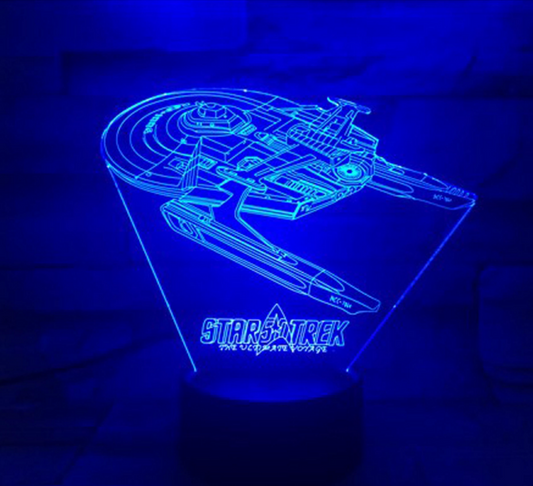 Norvo | Star Trek 3D optisk illusjonslampe