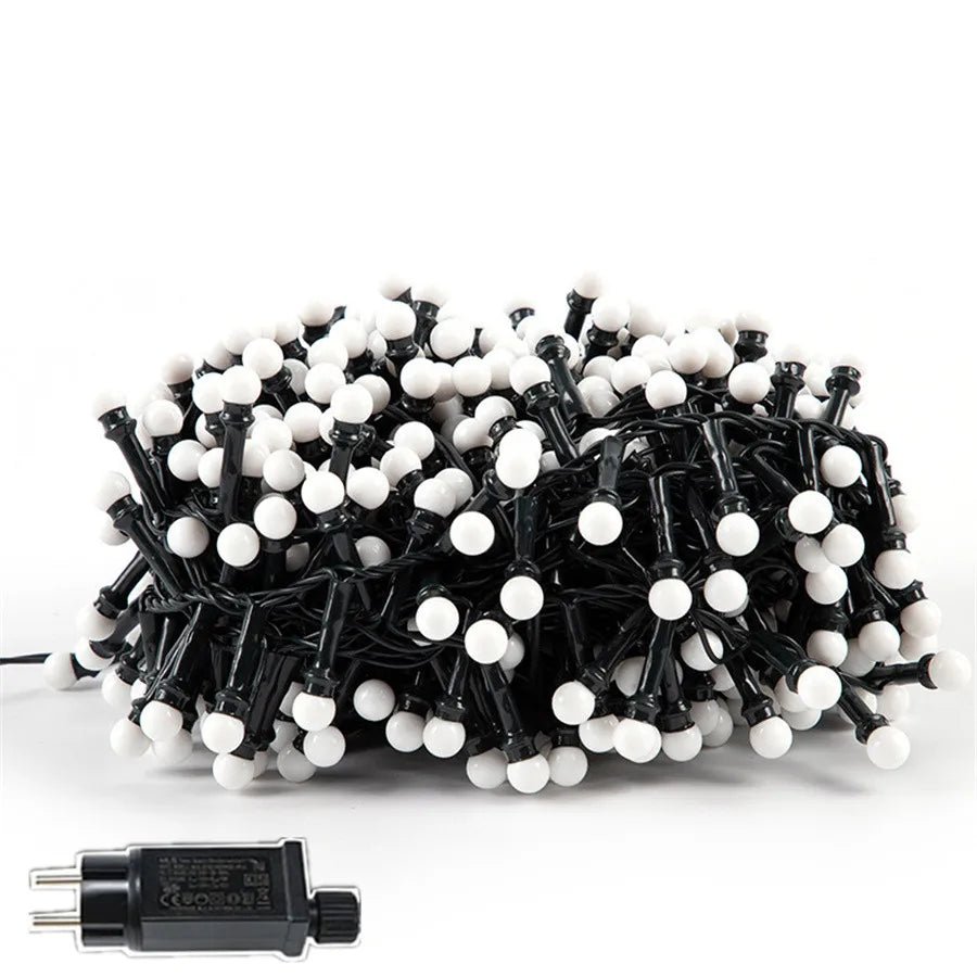 Norvo | Vanntette LED lyslenker med 8 moduser for utendørs- og festdekorasjon