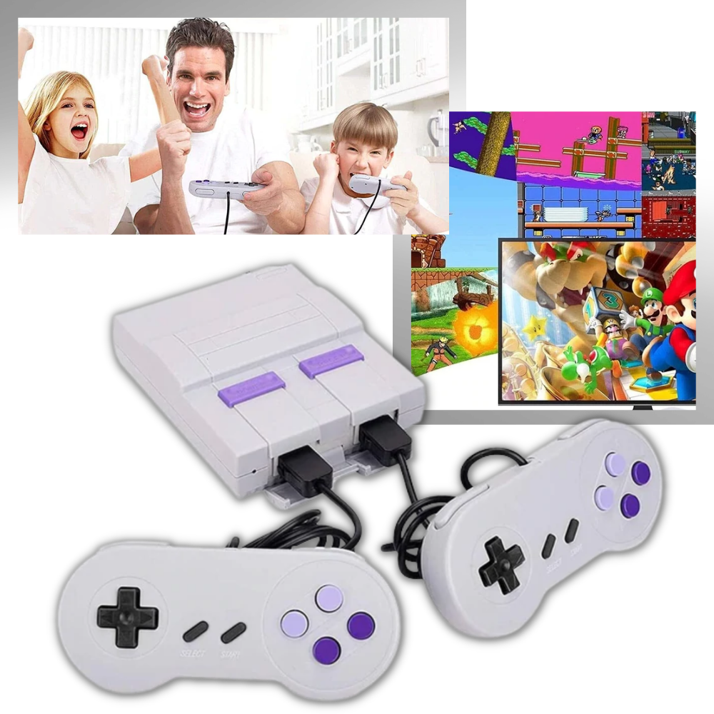 Retro mini spillkonsoll