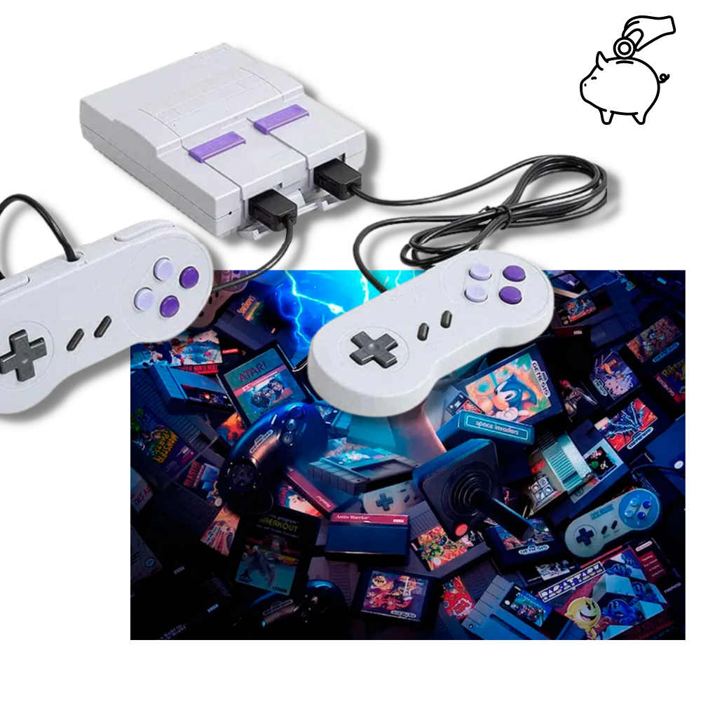 Retro mini spillkonsoll