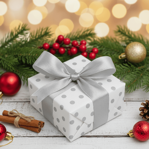 Norvo | Bærekraftig gaveinnpakning sett med satengbånd for alle anledninger