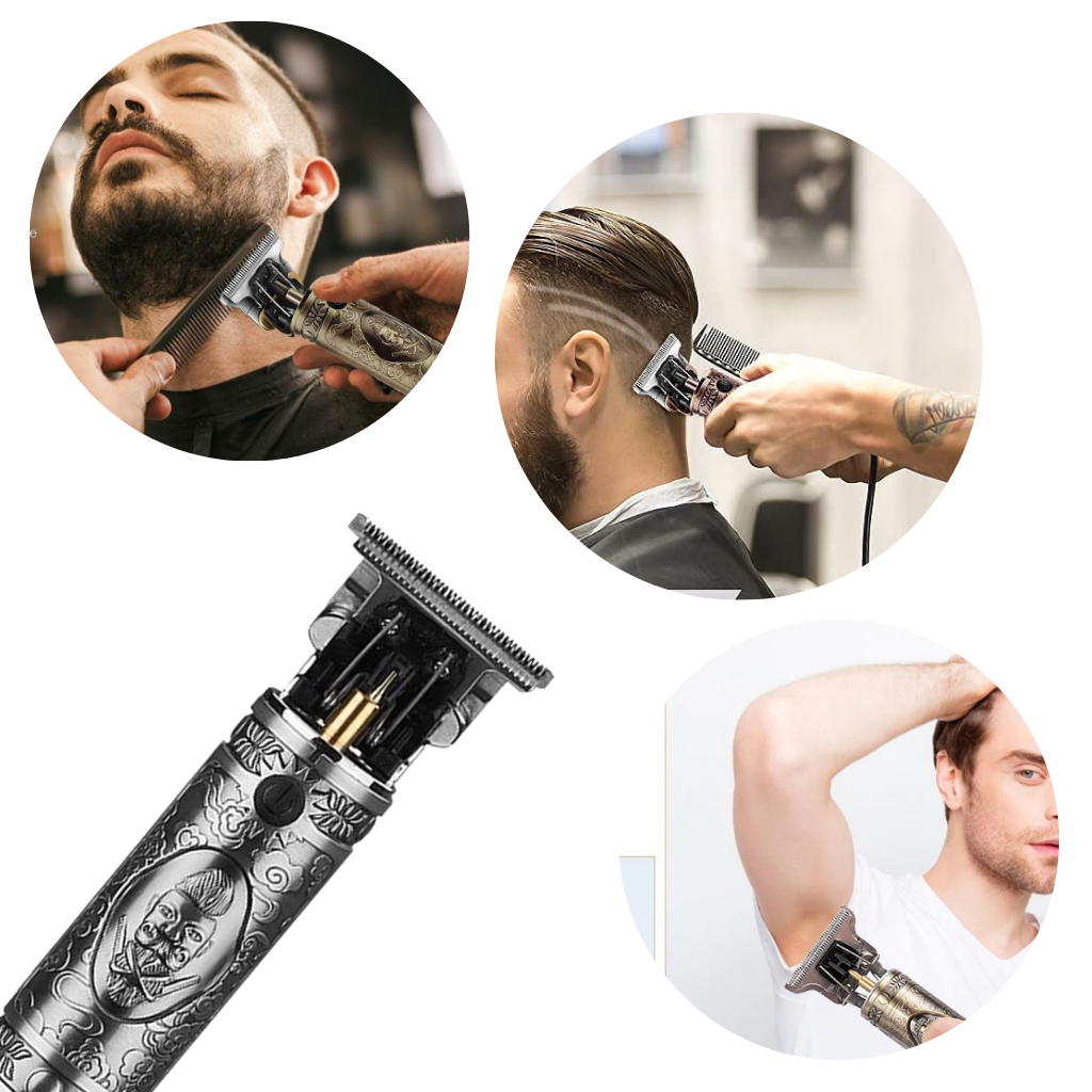 Oppladbar barbermaskin