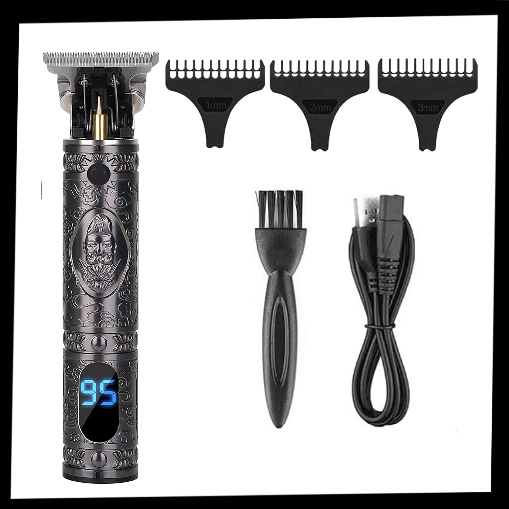 Oppladbar barbermaskin