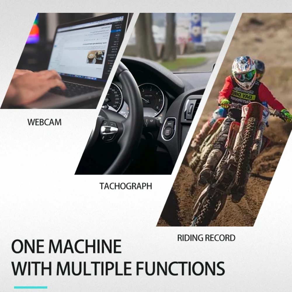 Norvo | Biker Hjelm Action Crash Action Kamera I Motorsykkel