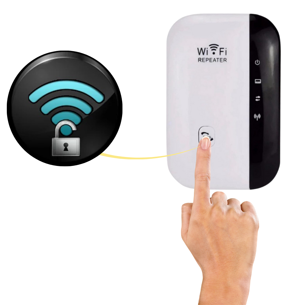 Ekstern WiFi-forsterker og signalforsterker