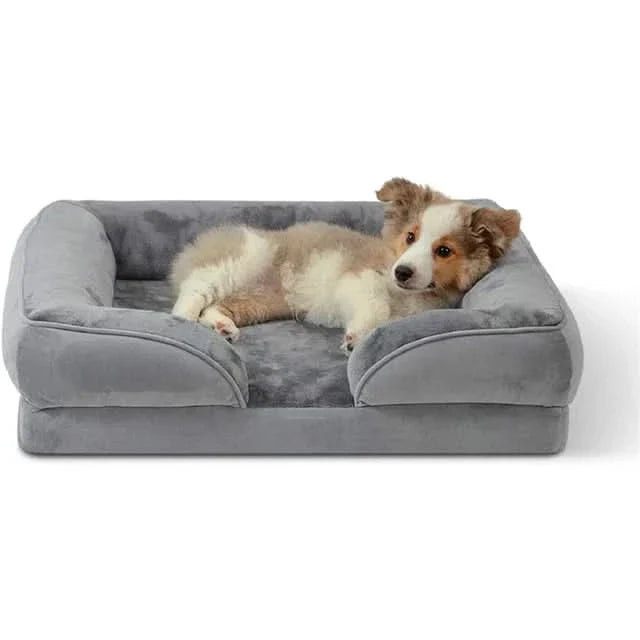 Norvo | ComfyPaw Orthoked – Ortopedisk Hundeseng for Sunn, Ledervennlig Søvn