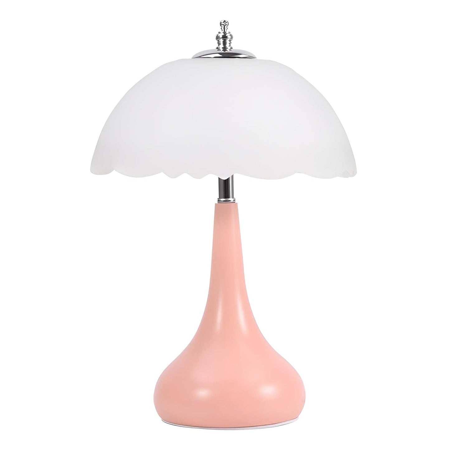 Norvo | Eleganza Luxe Bordlampe – Tidøst Mushroom Form med LED Dimmemulighet i Myke Farger