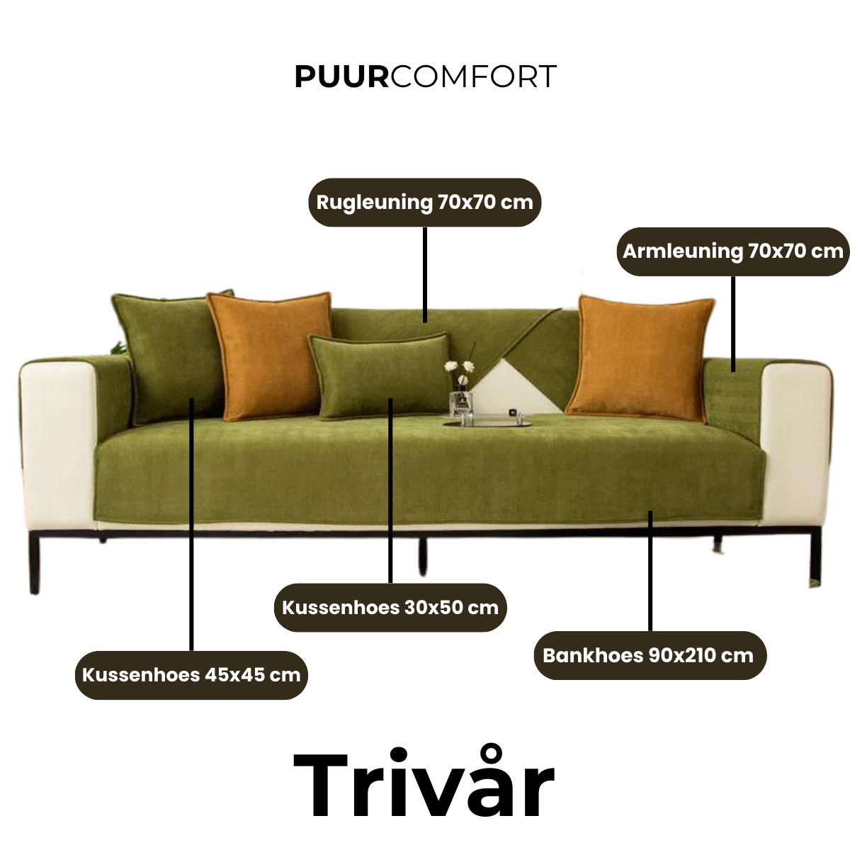 Norvo | Calesse - Premium Innpakning, Slitesterk Sofa Deksel