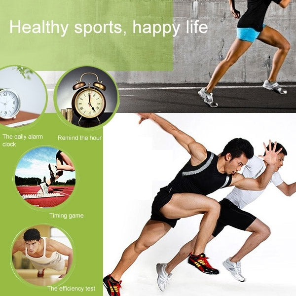 Norvo | PS528 Metall Stoppeklokke Profesjonell Chronograf Håndholdt Digital LCD Sports Telleur Timer med Rem