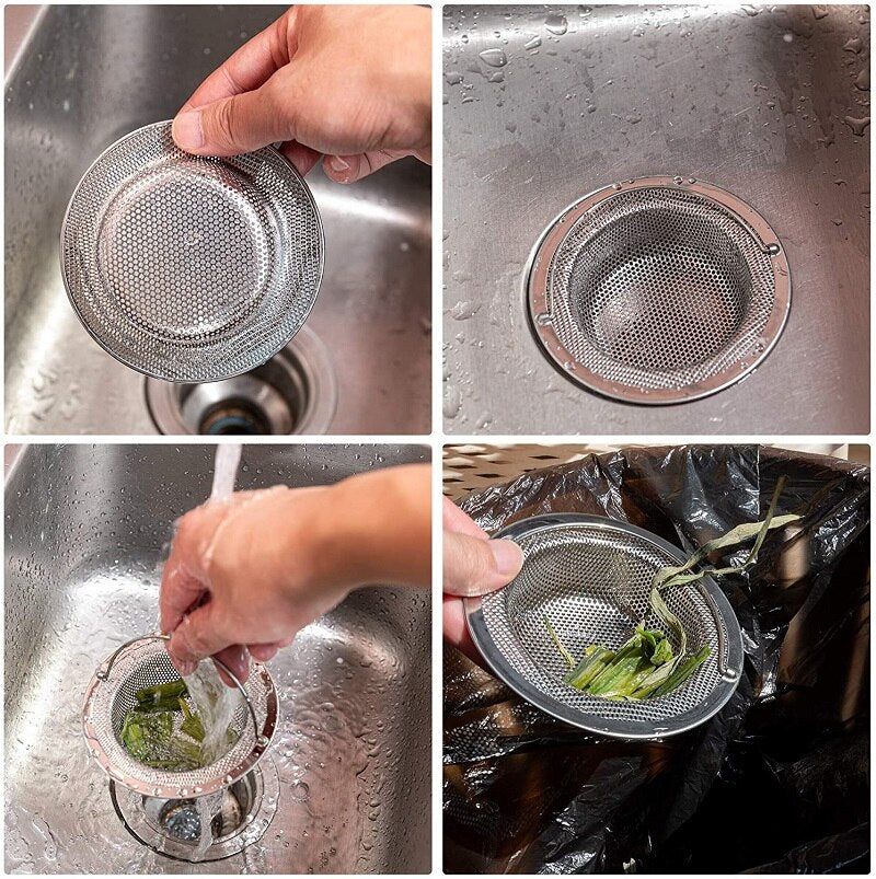 Norvo | Rustfritt Stål Vaskekran Avløp Fang Alt Sil