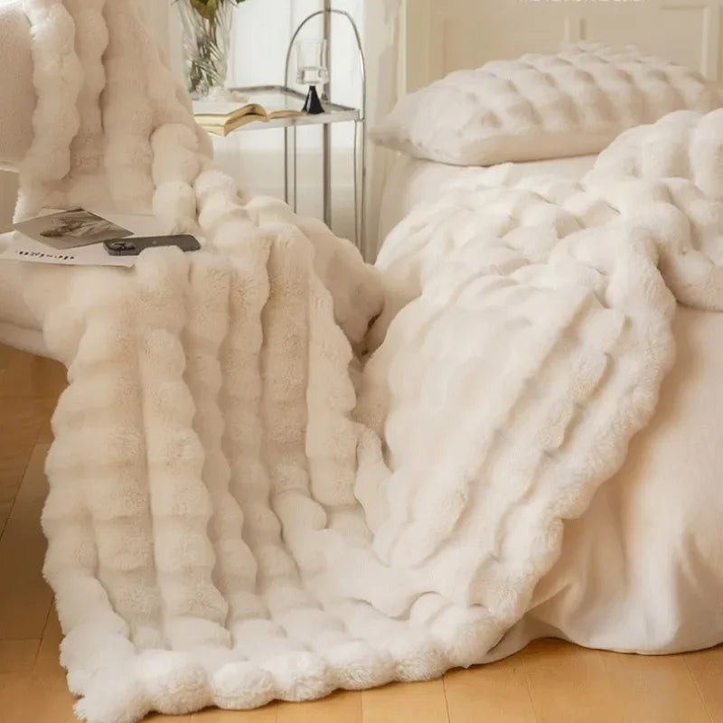 Norvo | PlushCozy | Faux Fur Vinterteppe