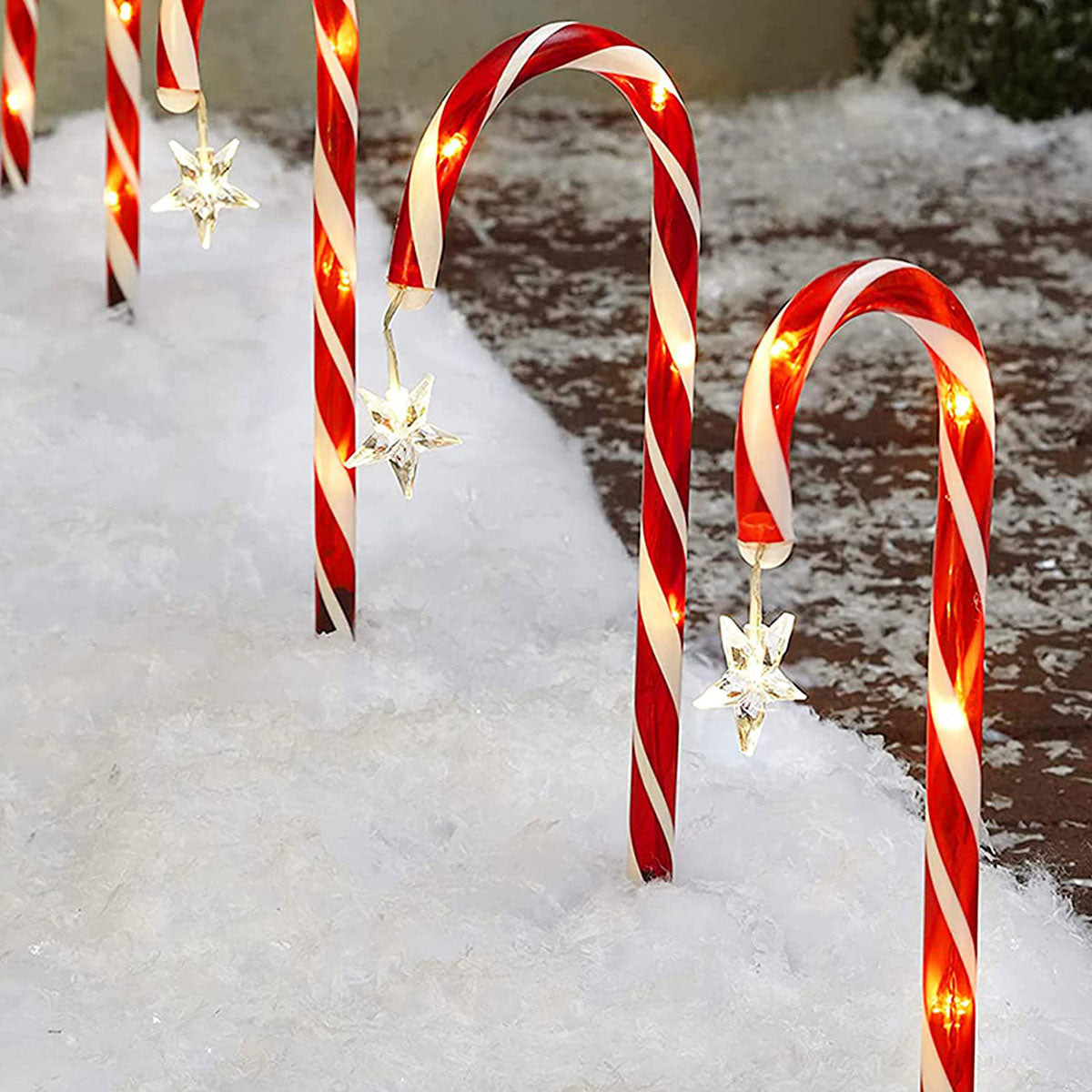 Norvo | Candy Cane Lane LED Solcellelampe