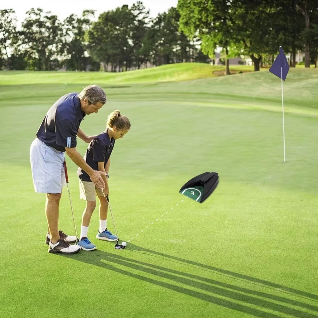 Norvo | Automatisk golfputte kopp med ballretur for innendørs og kontor trening